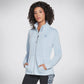 Skechers Apparel Ladies GOSnuggle Jacket Blue W3JA235 BLPW