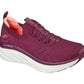 Skechers Ladies D’Lux Walker Star Stunner Plum Trainers Vegan Shoes 149356/PLUM