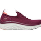 Skechers Ladies D’Lux Walker Star Stunner Plum Trainers Vegan Shoes 149356/PLUM