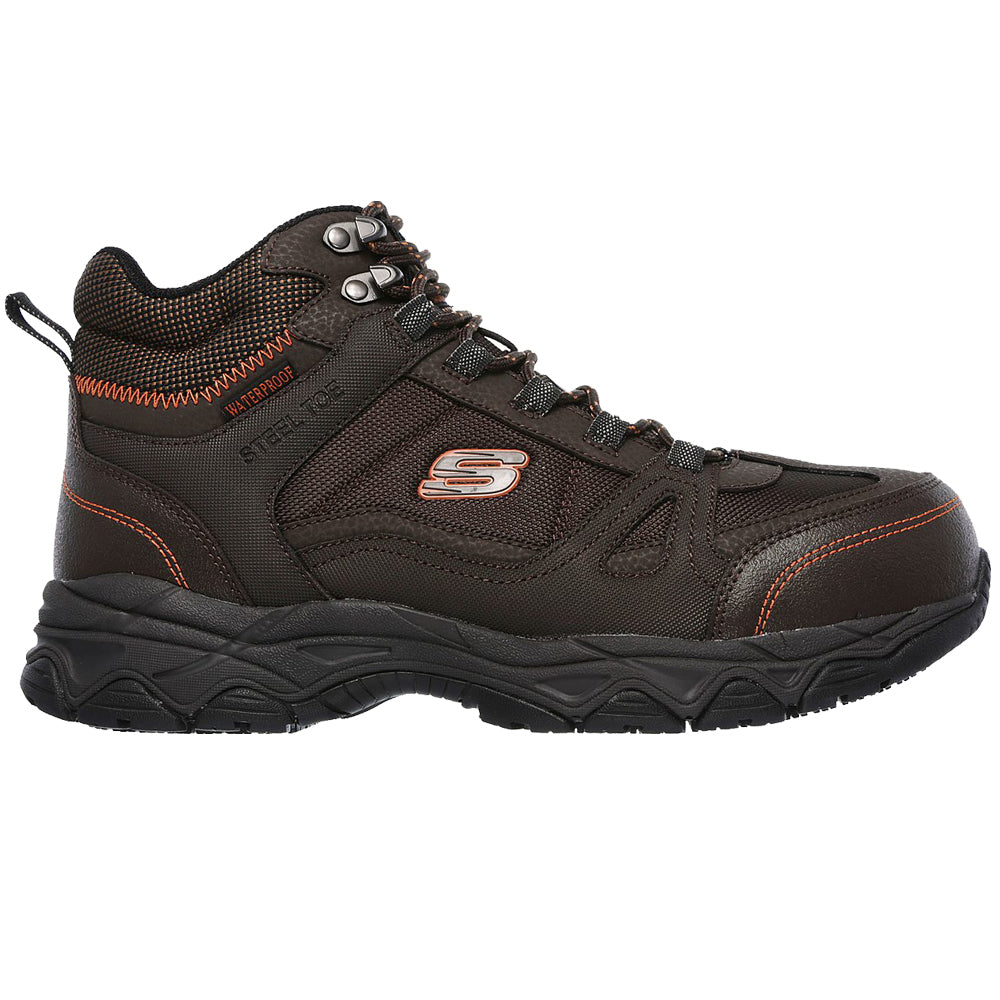 Skechers steel hotsell toe cap