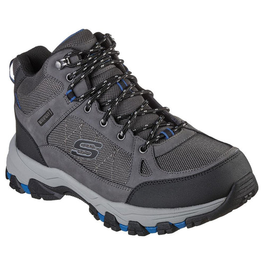 Skechers Selmen Melano Grey Waterproof Walking Boots 204477/GRY