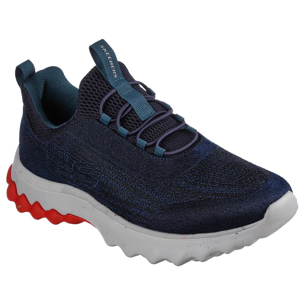 Skechers Voston Reever Dark Navy recycled Vegan Trainers Shoes 210435/DKNV