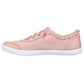 Skechers Womens Bobs B Cute Rose Pink Canvas Vegan Slip On Pumps Shoes
