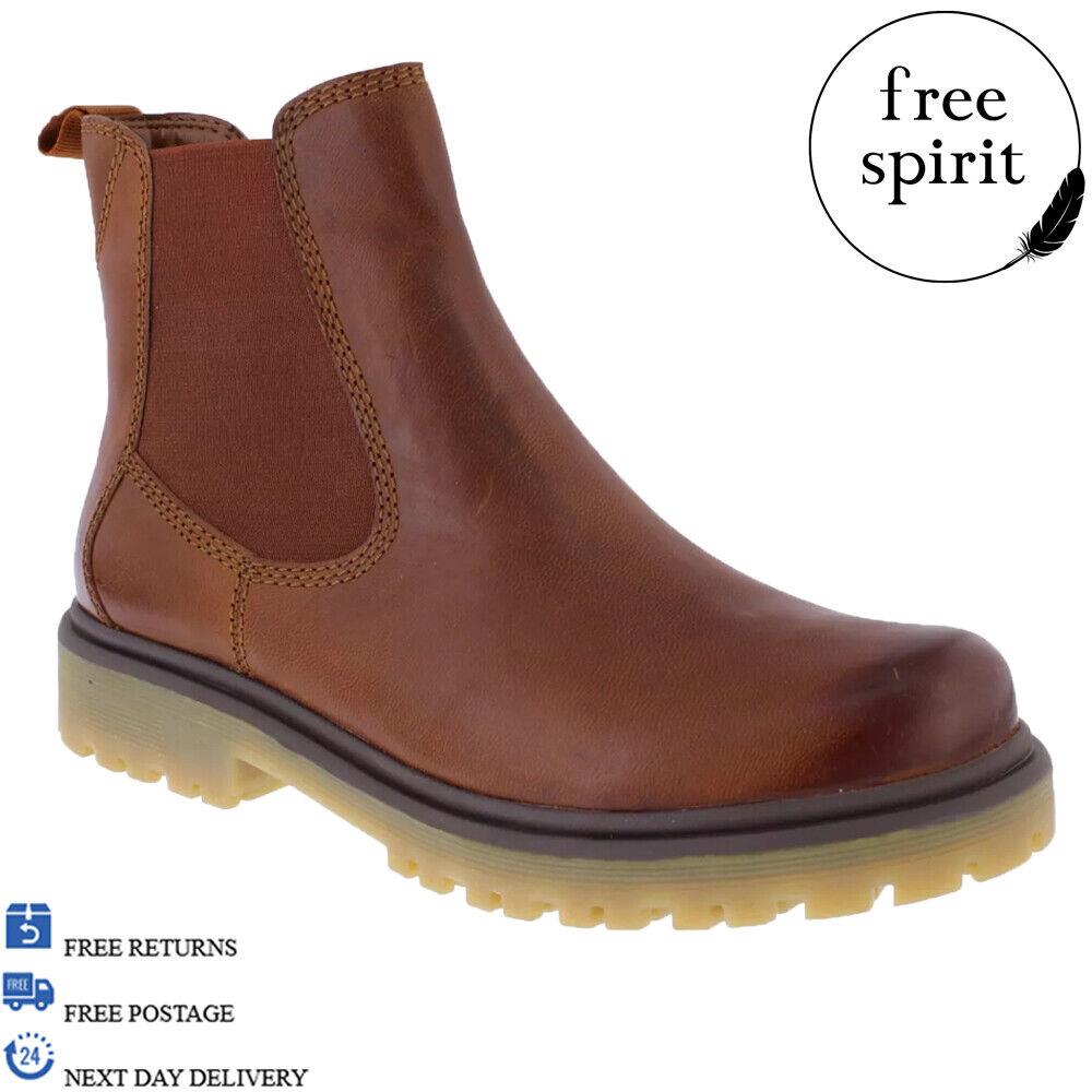 Free Spirit Colorado Brown Leather Boots