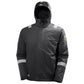 Mens Helly Hansen Workwear Aker Winter Jacket Dark Grey/Black 71351 Coat