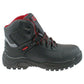 Grafters Transporter Black Leather Safety Boots M9516A