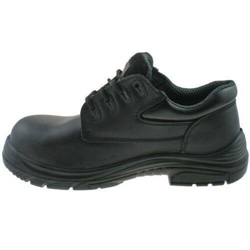 Grafters Black Safety Shoe M9504A