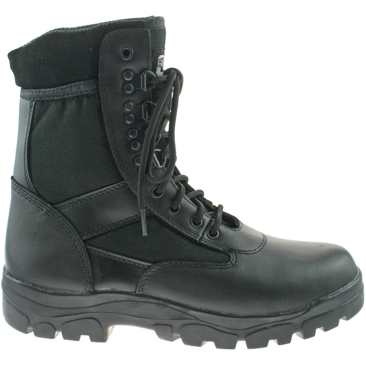 Mens Grafters Tactical Combat Boots Security Black M668A