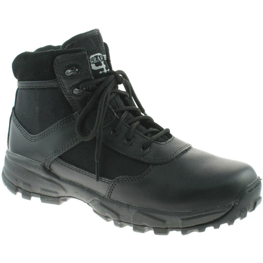 Grafters Combat Top Gun Mens Leather Security Army Military BOOTS Size UK 7 / 41 Online Kaufen