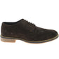 Mens Roamers Brown Navy Brogue Shoes Suede Leather Smart Casual Lace Up M617