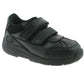 Boys Infant Kickers Moakie Reflex Black Leather School Shoes Size 5 - 12
