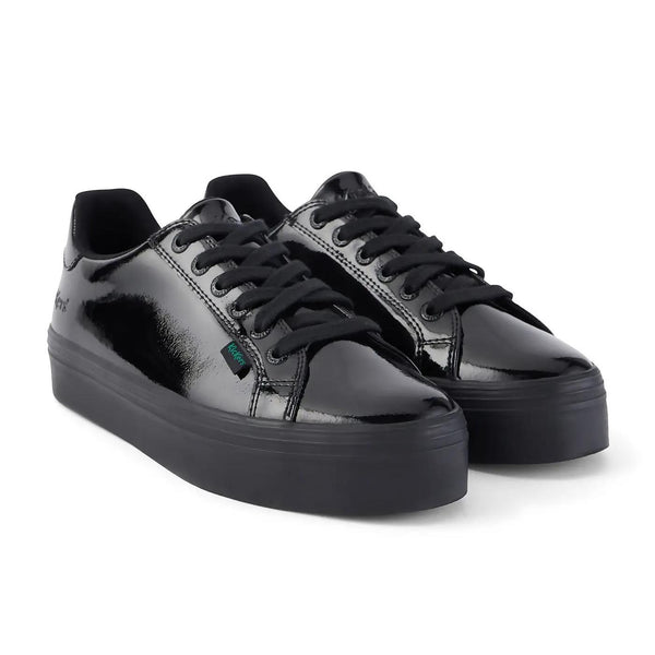 Kickers black clearance trainers