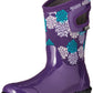 Girls Bogs North Hampton Pompons Purple Insulated Warm Wellington Boot 72007