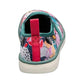 BOGS Kicker Slip On Floral Green Multi Adjustable Machine Washable Shoes 72657