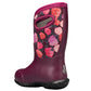 Girls Bogs York Water Rose Insulated Warm Wellies Boot 72596 545