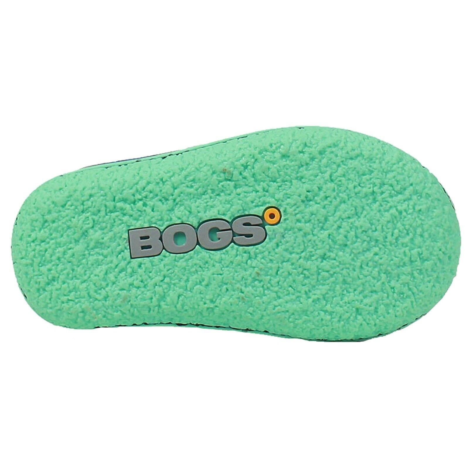 Girls Baby Bogs Reef Violet Multi Insulated Washable Warm Wellies