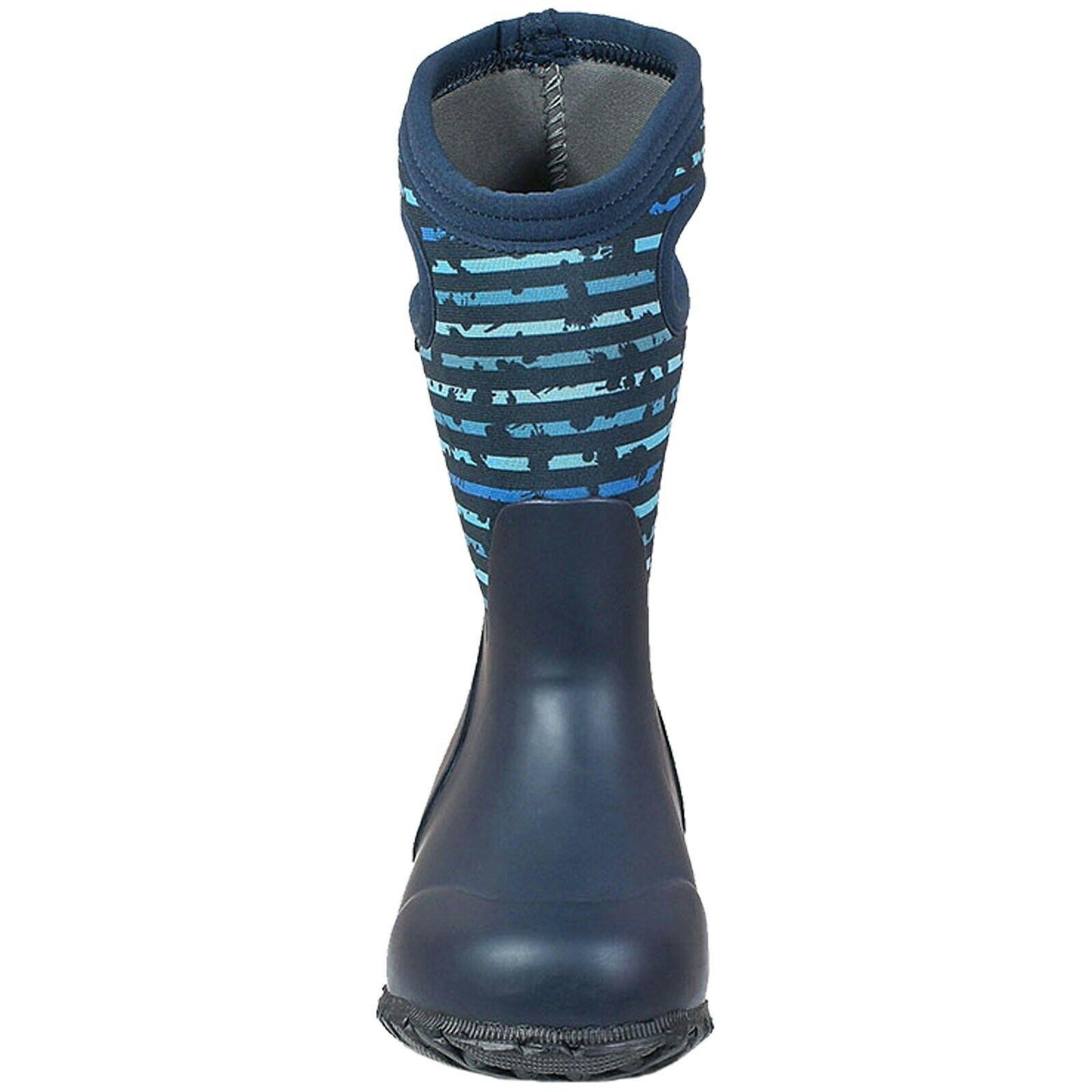 Boys Bogs York Spot Str Blue Multi Insulated Warm Wellies Boot 78712 460