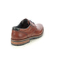 Rieker Mens 14621-24 Brown Leather Lightweight Shoes