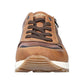 Rieker Mens 15130-90 Brown Faux Leather Wide Fit Trainers Shoes