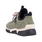 Rieker 45973-54 Green Faux Suede Slip On Lightweight Shoes