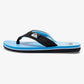 Quiksilver Molokai Layback Blue Toe Post Flip Flops Sandals