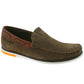 Mens Wrangler Sharky Nubuck Leather Memory Foam Slip On Loafer Shoes WM181850