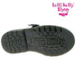 Lelli Kelly LK8292 (DB01) Meryl T Bar Brogue Black Patent School Shoes F Fitting