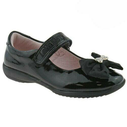 Lelli Kelly LK8316 (DB01) Black Patent Priscilla School Shoes F Fitting