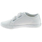 Lelli Kelly LK8199 (BA01) White Lily Canvas School Pumps