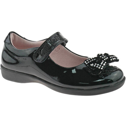 Lelli Kelly LK8244 (DB01) Black Patent Adele School Shoes G Width