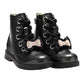 Lelli Kelly LK3736 (SB01) Fior Di Fiocco Black Glitter Diamante Bow Boots