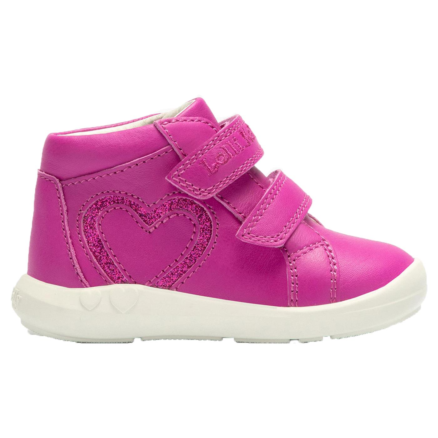 Lelli Kelly LK3311 (CN01) Estelle Fuxia Pink Soft Leather Ankle Boots