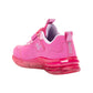 Lelli Kelly LK3457 (AN01) Dinosauro Fuxia Pink Light Up Trainers