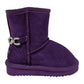 Lelli Kelly LK3767 (EW01) Clara Purple Suede Warm Lined Ankle Boots