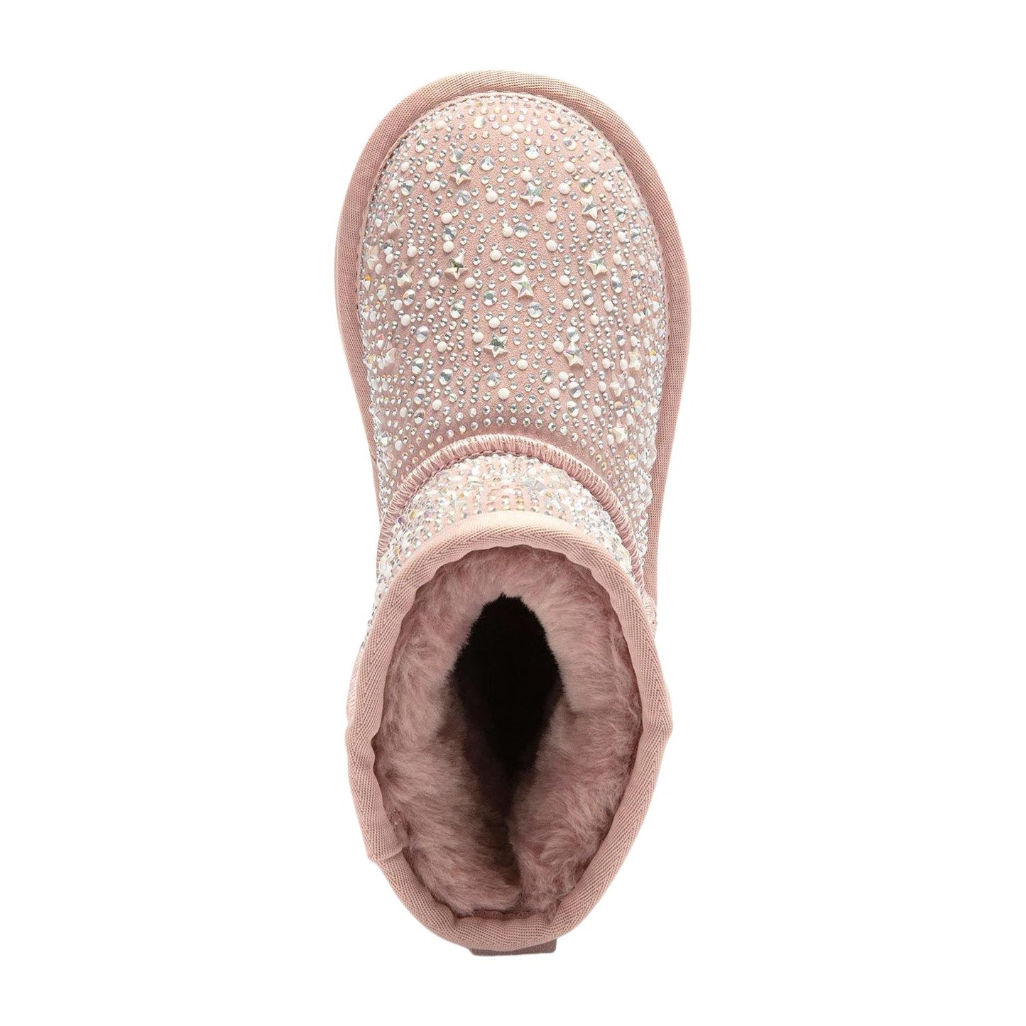Lelli Kelly LK3770 (EC01) Olivia Rosa Pink Suede Diamante Warm Lined Boots