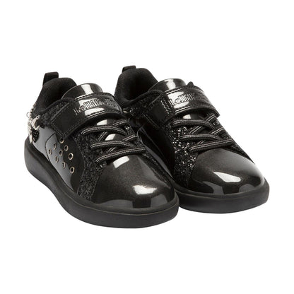 Lelli Kelly LK3800 (AB01) Gioiello Black Shiny Charm Bracelet Trainers Shoes