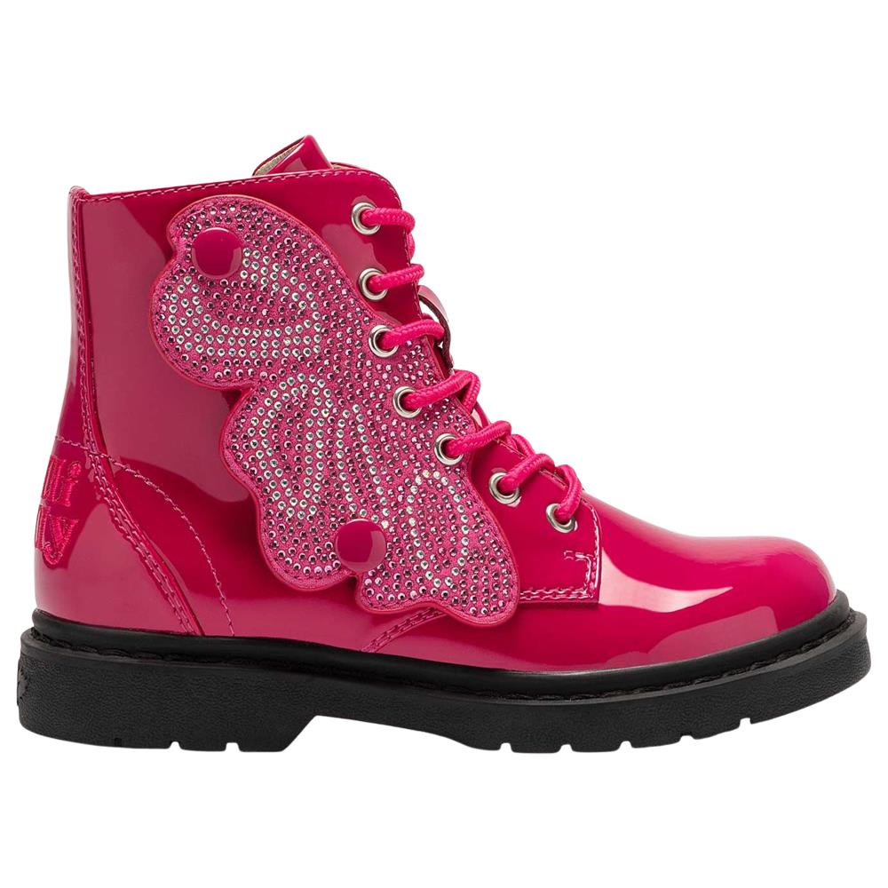 Lelli Kelly LK4540 (FN01) Ali Di Fata Fuxia Vernice Wing Ankle Boots