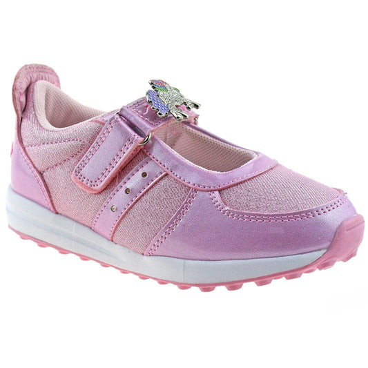 Lelli Kelly LK7843 (AC41) Light Up Colorissima Rosa Dolly Trainer Shoes