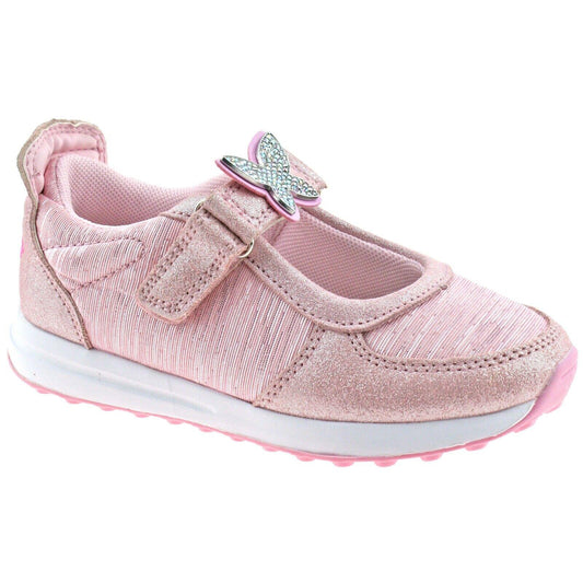 Lelli Kelly LK7855 (GC01) Glitter Rosa Colorissima Dolly Trainer Shoes