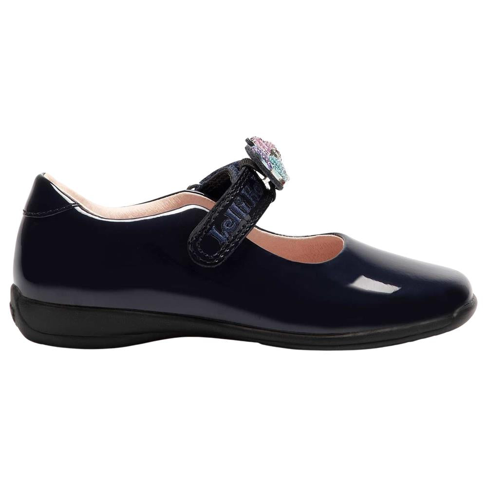 Lelli Kelly LK8111 (DE01) Maribella 2 Blue Patent School Shoes F Fitting