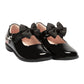 Lelli Kelly LK8224 (DB01) Angel Black Patent Bracelet School Shoes F Fitting