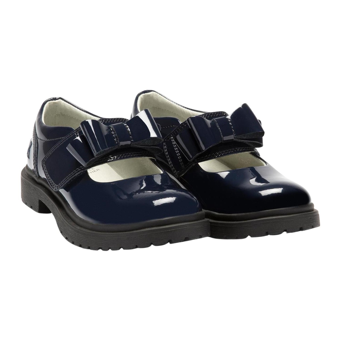 Lelli Kelly LK8656 (DE01) Helen Navy Bow Patent School Shoes