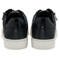 Lotus Sherese Navy/Print Leather Trainers