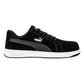 Puma Mens Iconic Suede Black Low Composite Work Safety Trainers