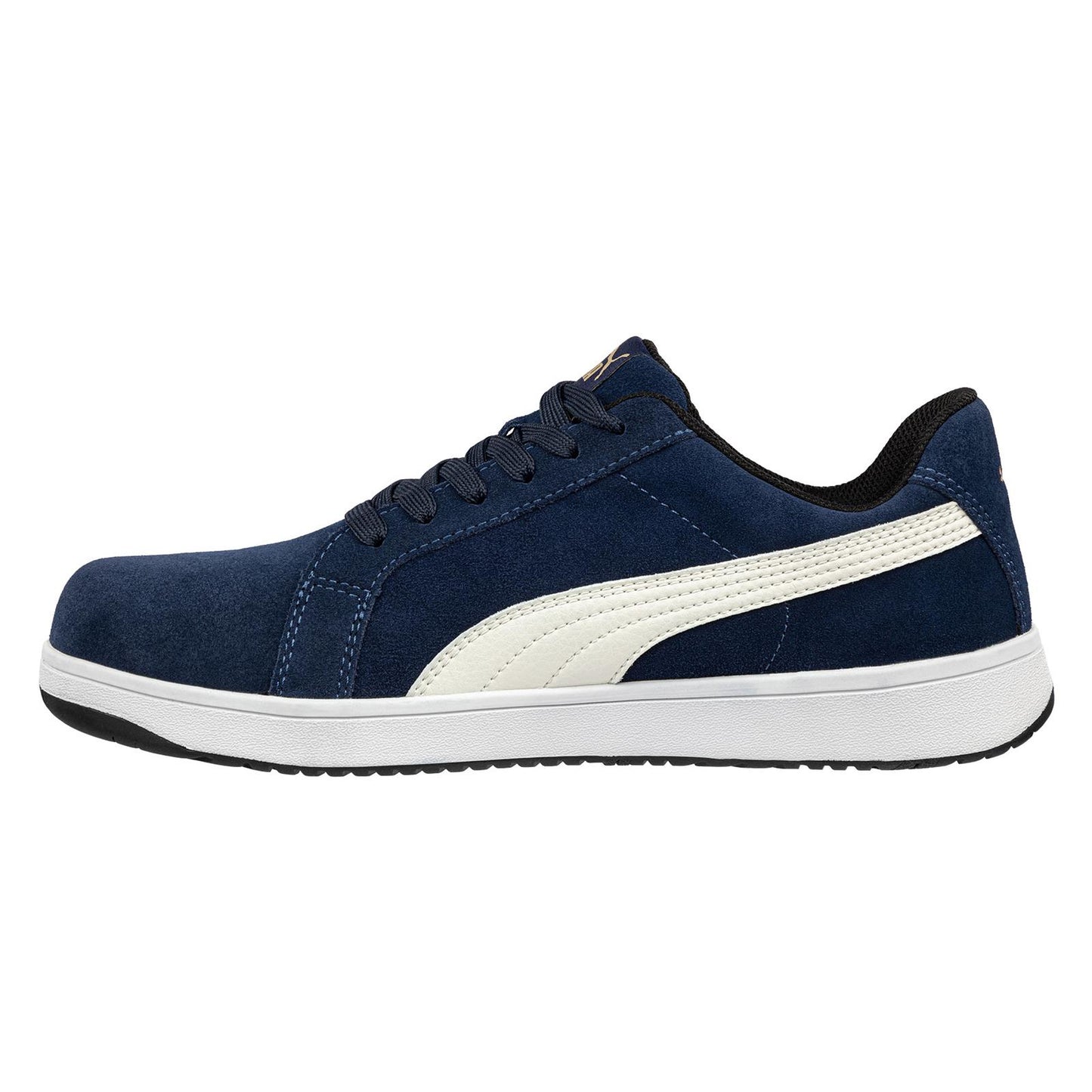 Puma Mens Iconic Suede Navy Low Composite Work Safety Trainers