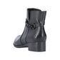 Rieker Ladies 78676-00 Black Leather Ankle Boots