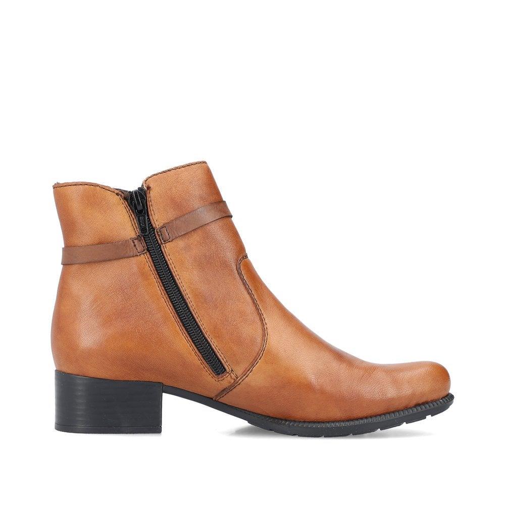 Rieker womens leather boots deals