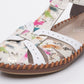 Rieker Ladies M1650-91 Multi Coloured Faux Leather Sandals