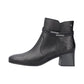 Rieker Womens 70973-00 Black Leather Ankle Boots
