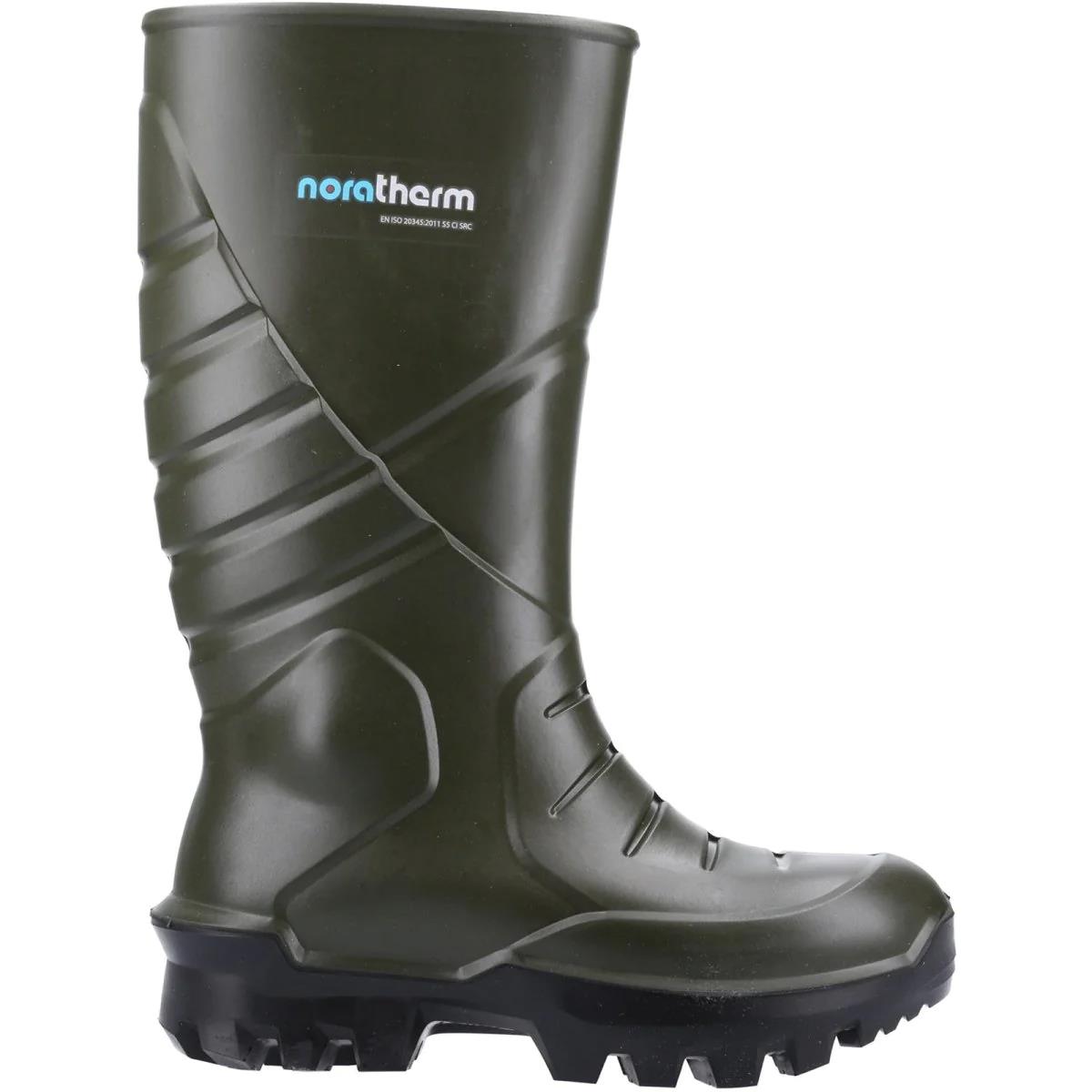 Nora Noramax S5 Green Farming Agricultural Lightweight Safety Wellies Boots